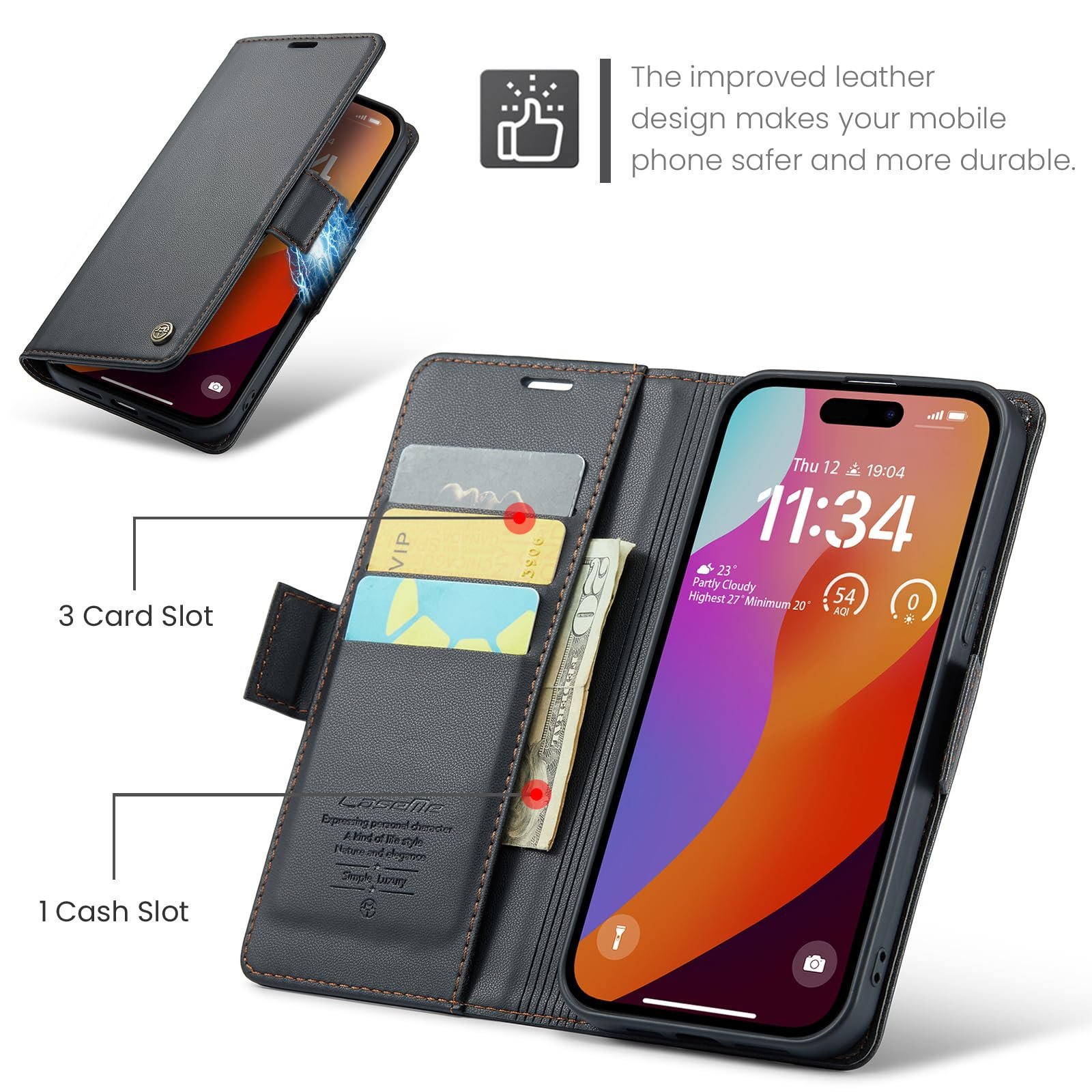 iPhone 15 Pro Max · Fashion Black — product image 2