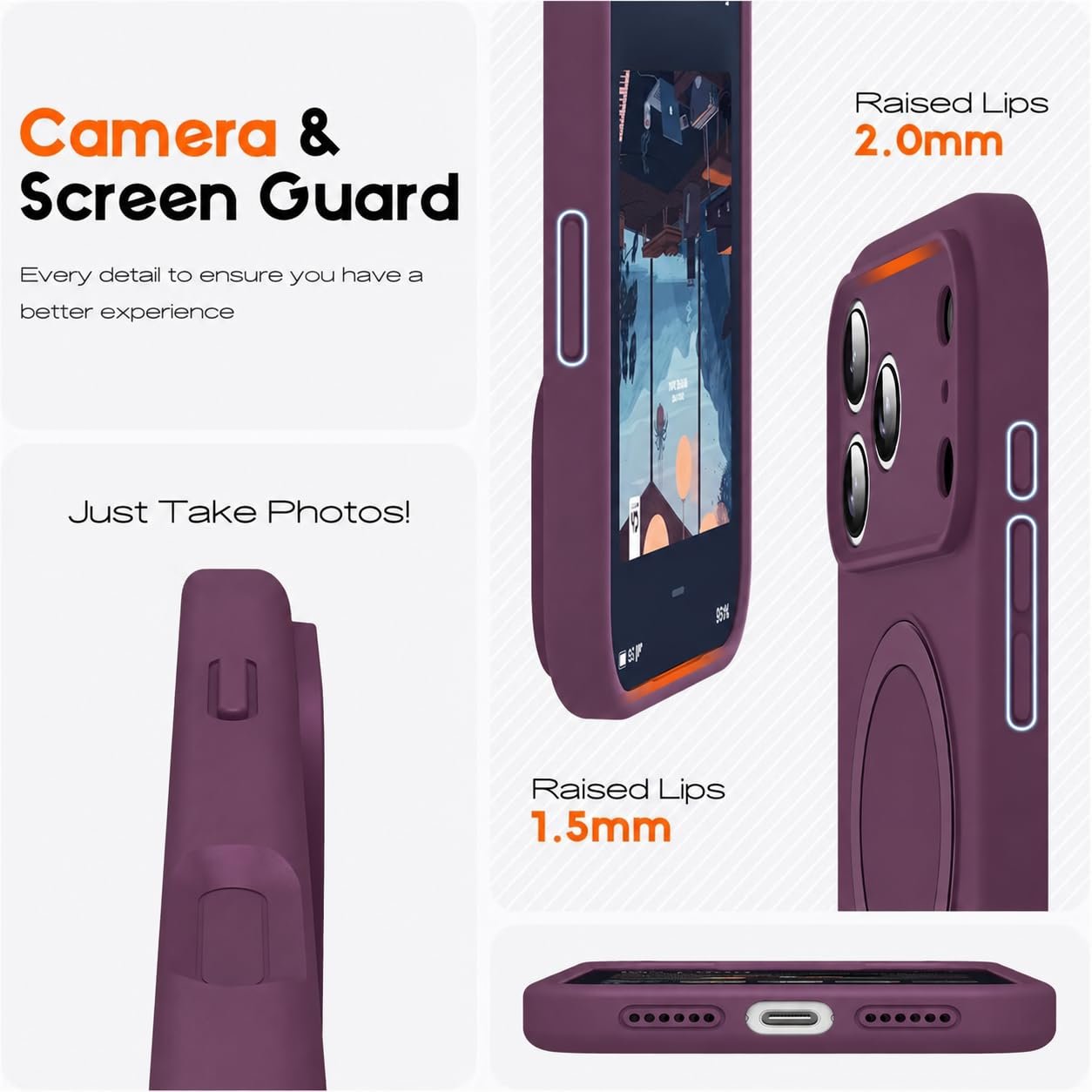 iPhone 18 Pro Max/iPhone 17 Pro Max · Burgundy — product image 4