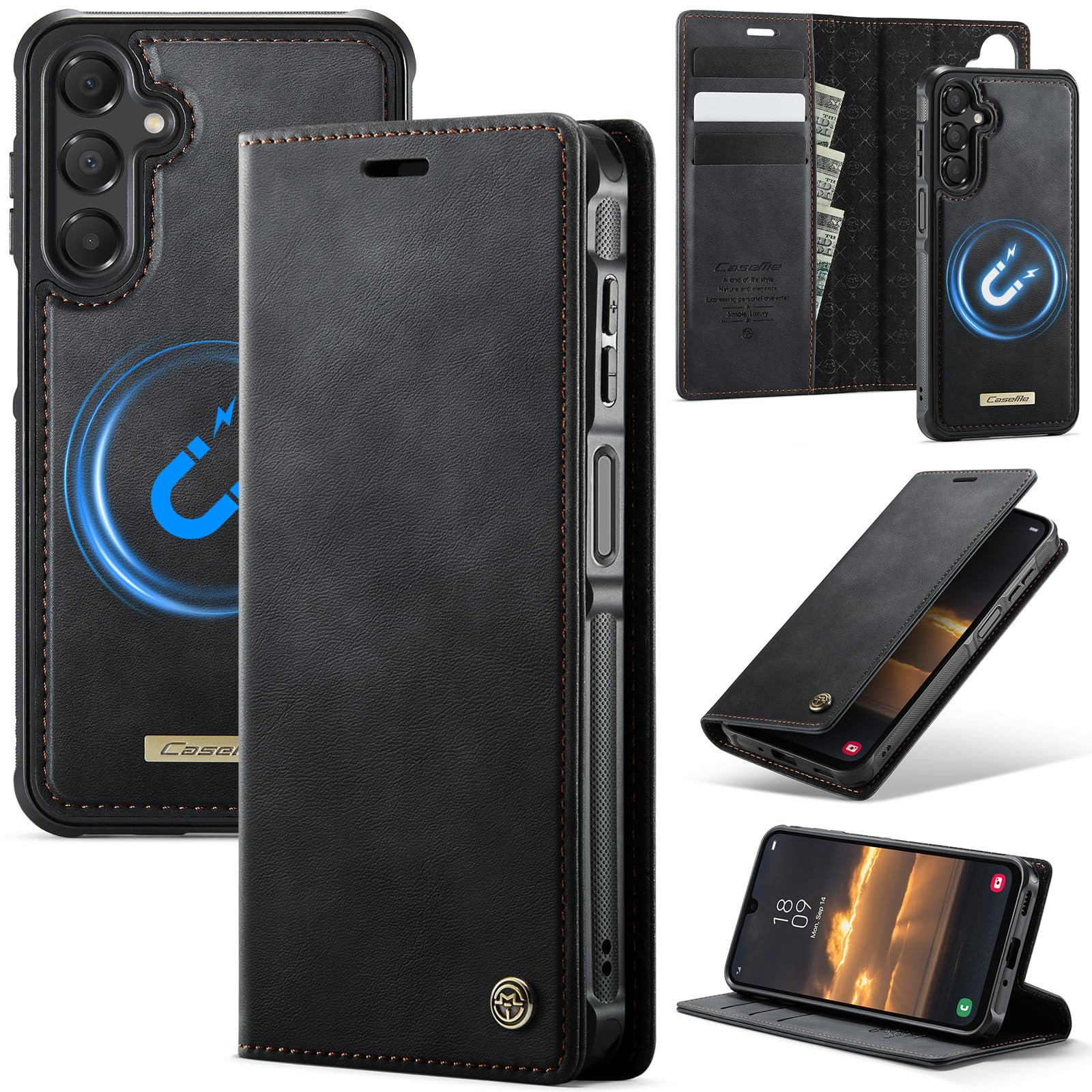 Samsung Galaxy A57 5G · Classic Black — product image 1