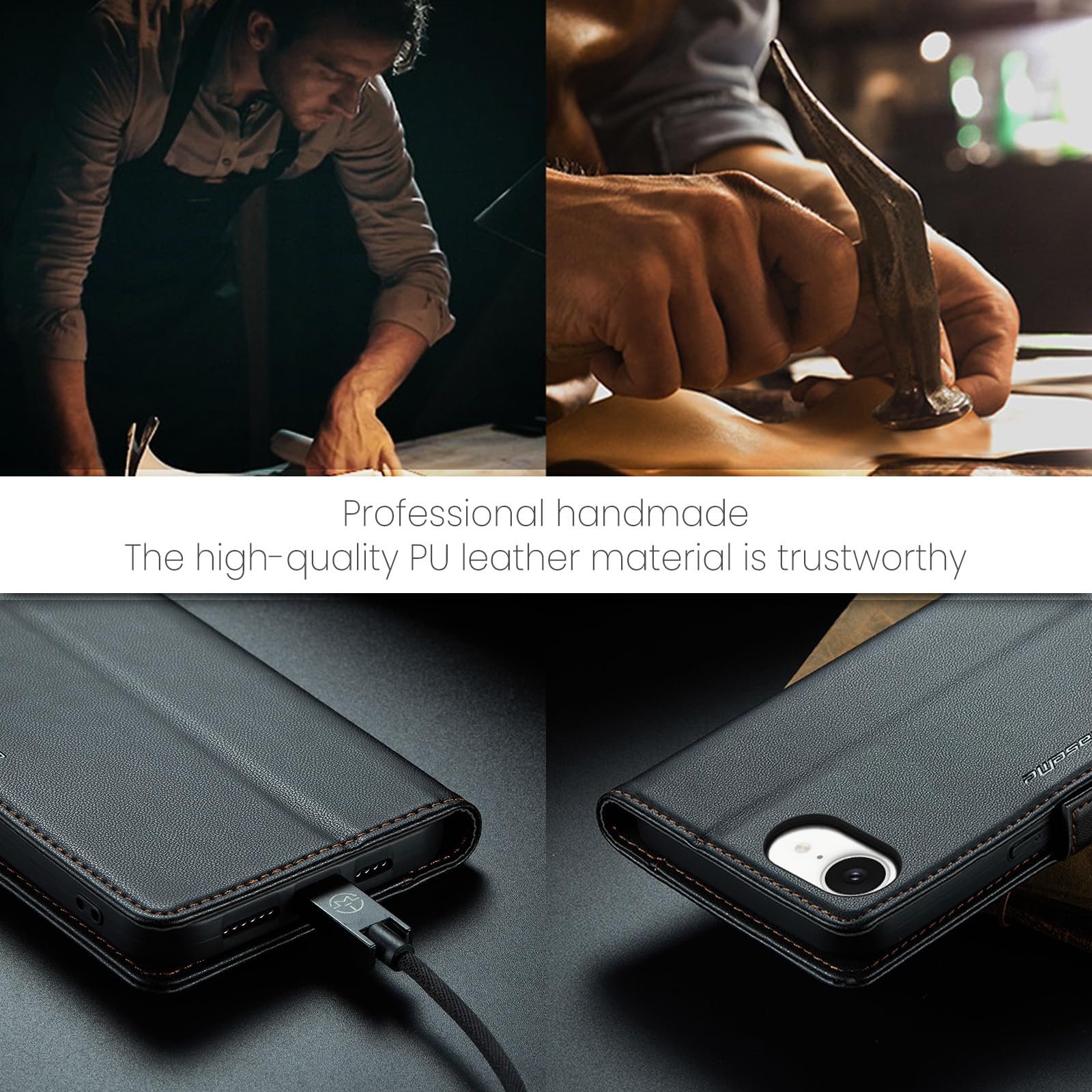 iPhone 17e / iPhone 16e · Fashion Black — product image 8