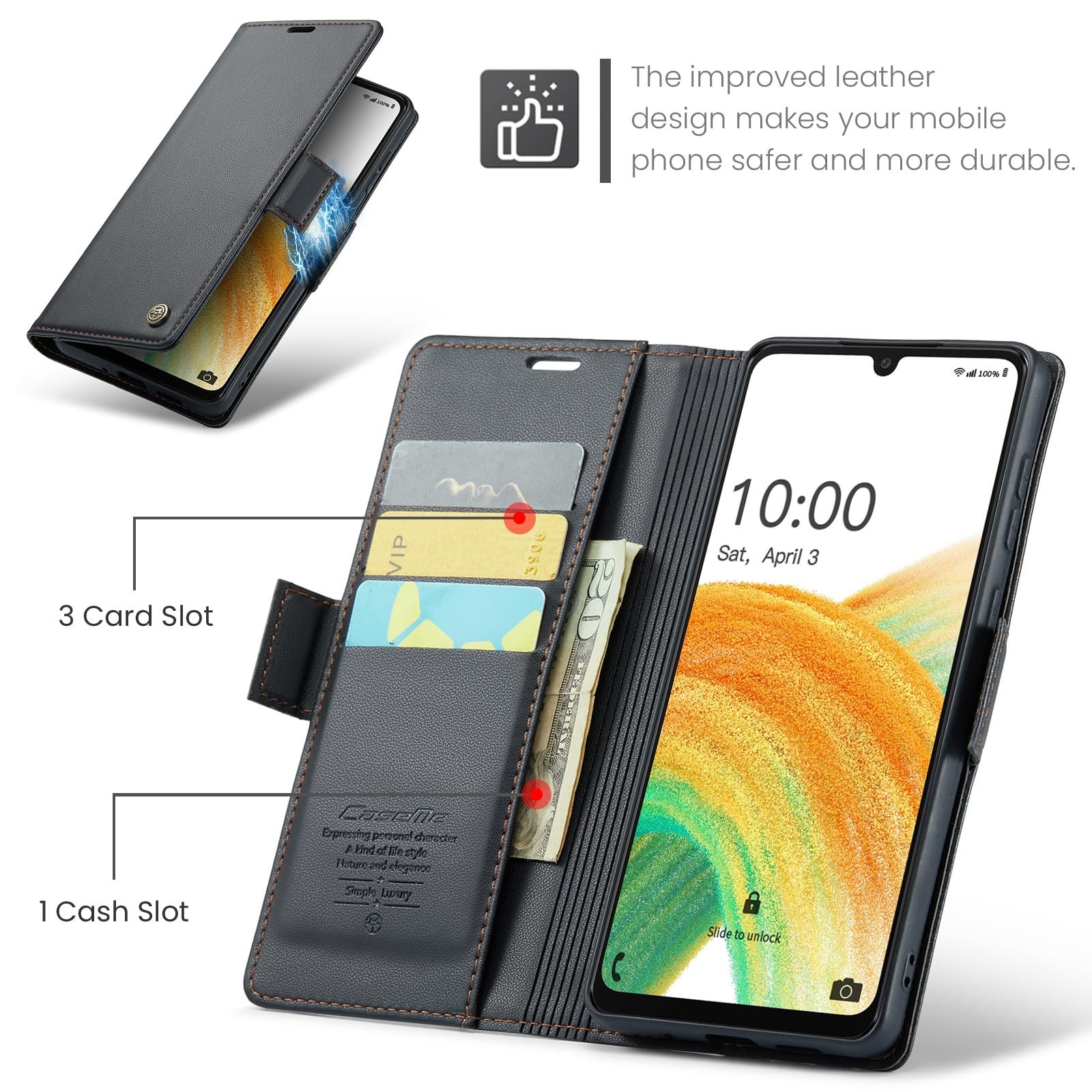 Samsung Galaxy A23 · Fashion Black — product image 2