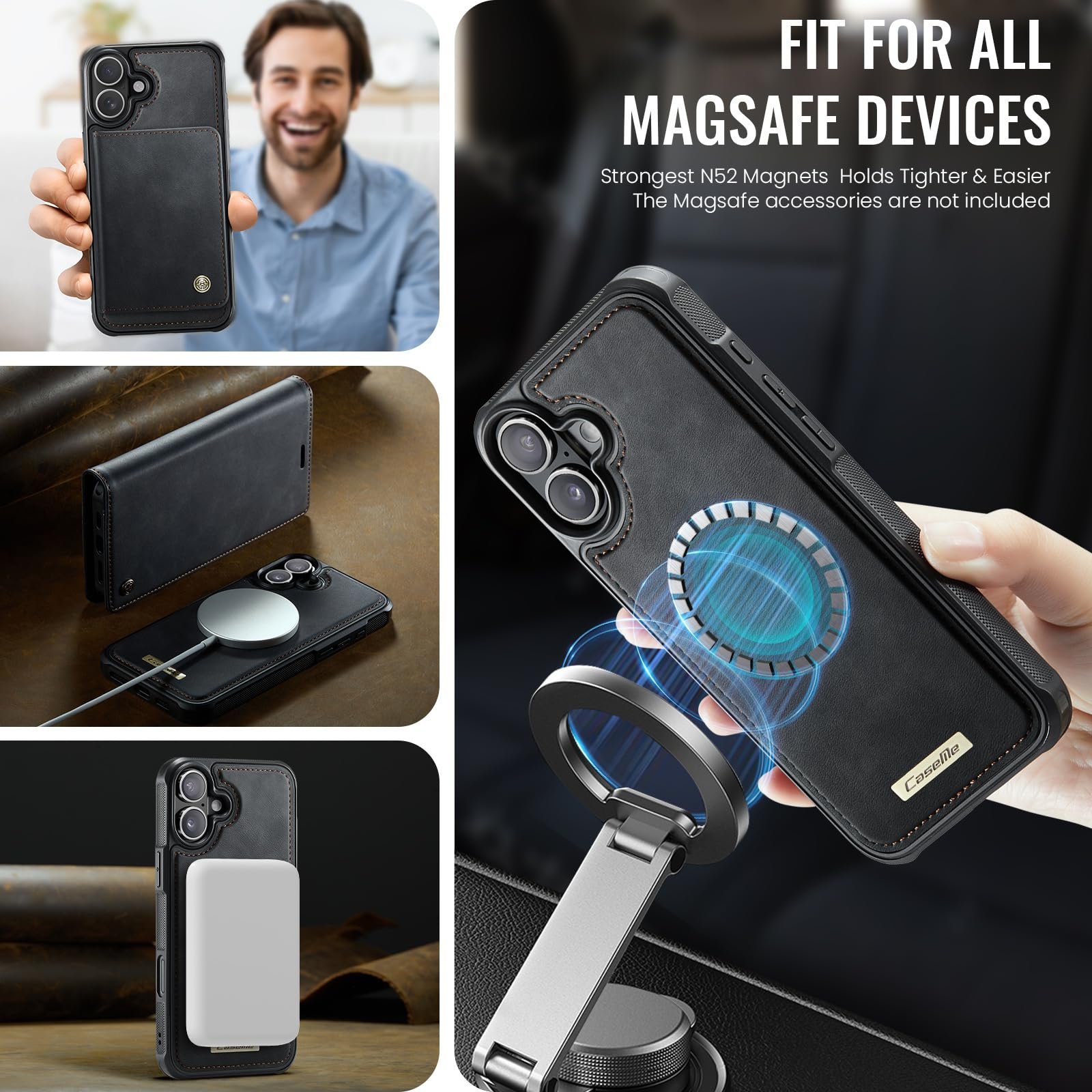 iPhone 16 · Classic Black — product image 3