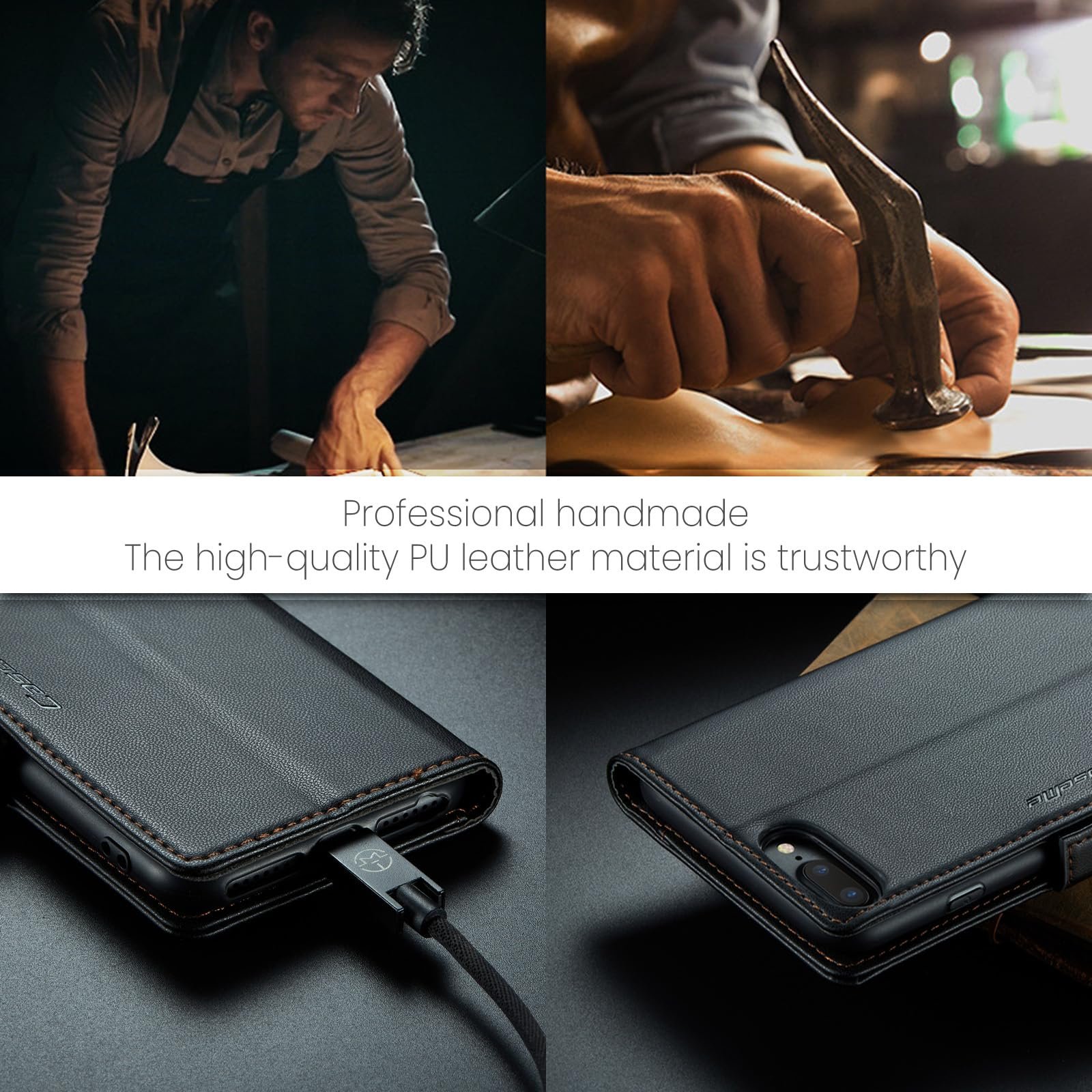 iPhone 6 Plus/7 Plus/8 Plus · Fashion Black — product image 8