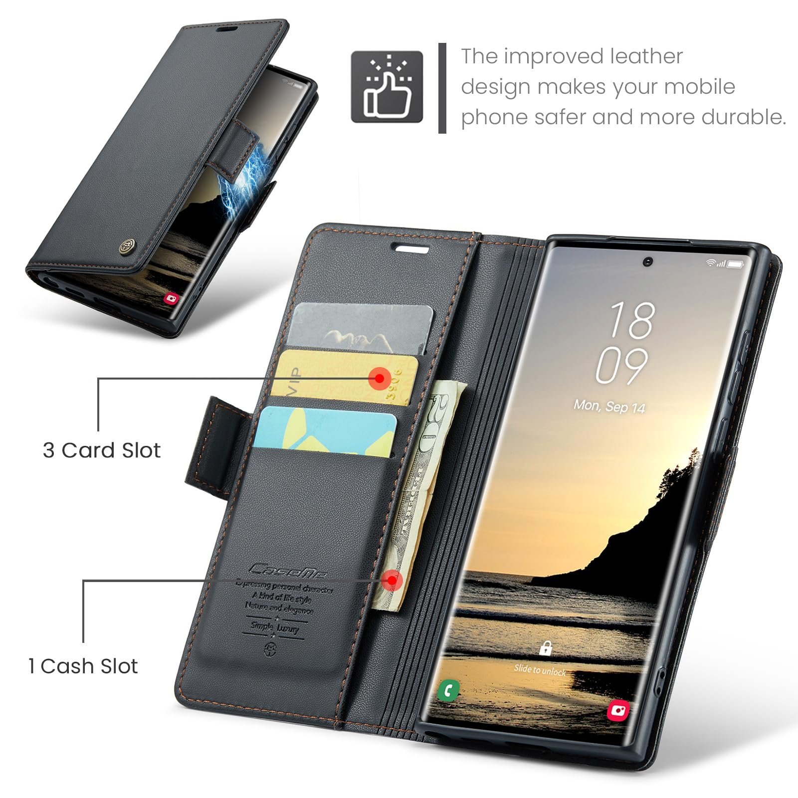 Samsung Galaxy S25 Ultra · Fashion Black — product image 2