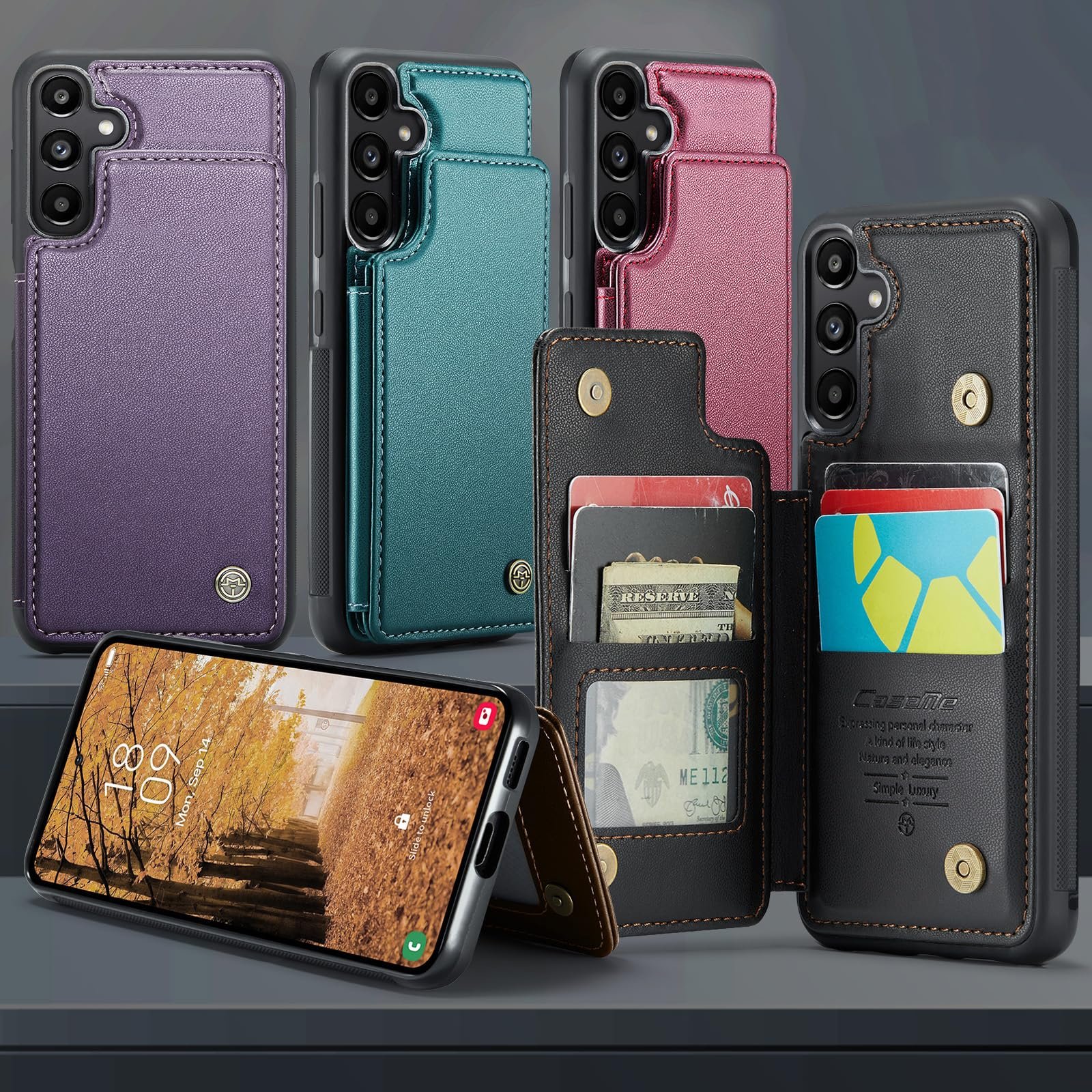 Samsung Galaxy A55 · Fashion Black — product image 8
