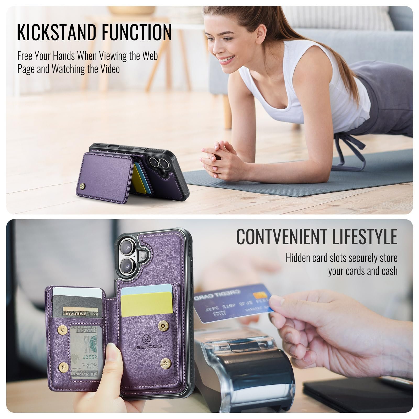 iPhone 16 Plus · Purple — product image 4
