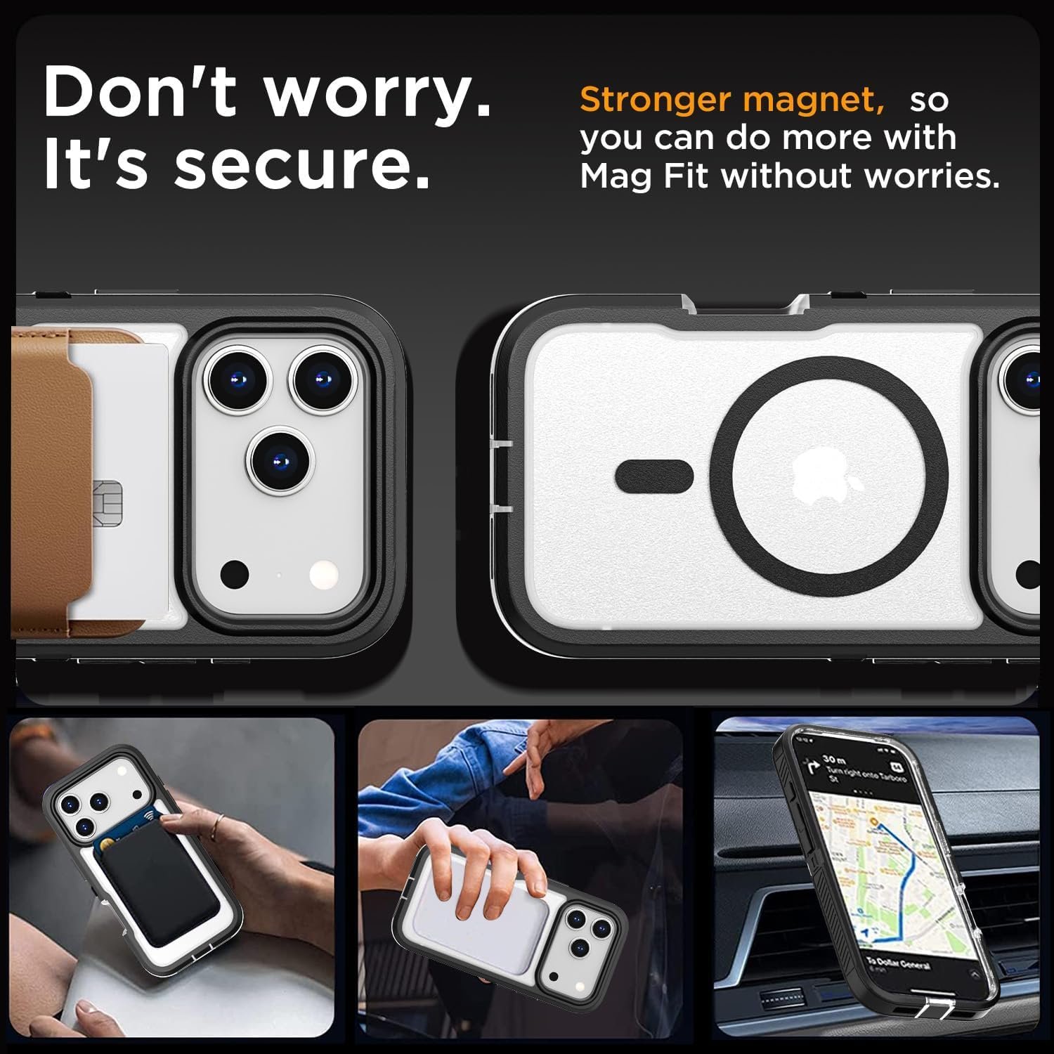 iPhone 18 Pro Max/iPhone 17 Pro Max · Transparent Black — product image 2