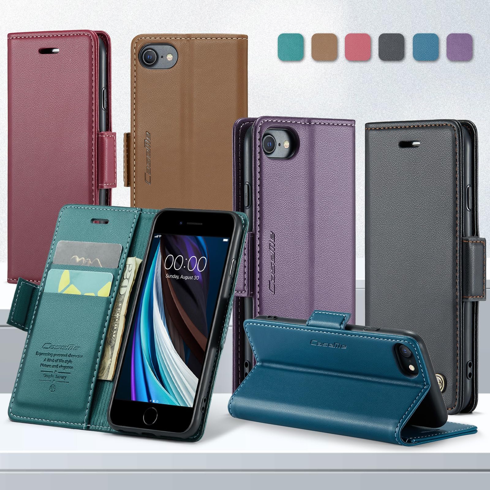 iPhone 6/7/8/SE2/SE3 · Fashion Black — product image 9