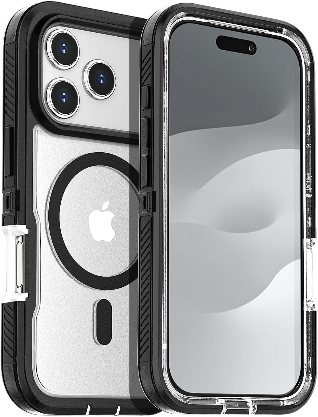 iPhone 18 Pro Max/iPhone 17 Pro Max · Transparent Black — product image 1