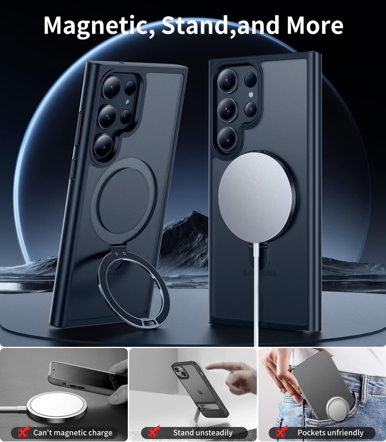 Samsung Galaxy S23 Ultra · Black — product image 3