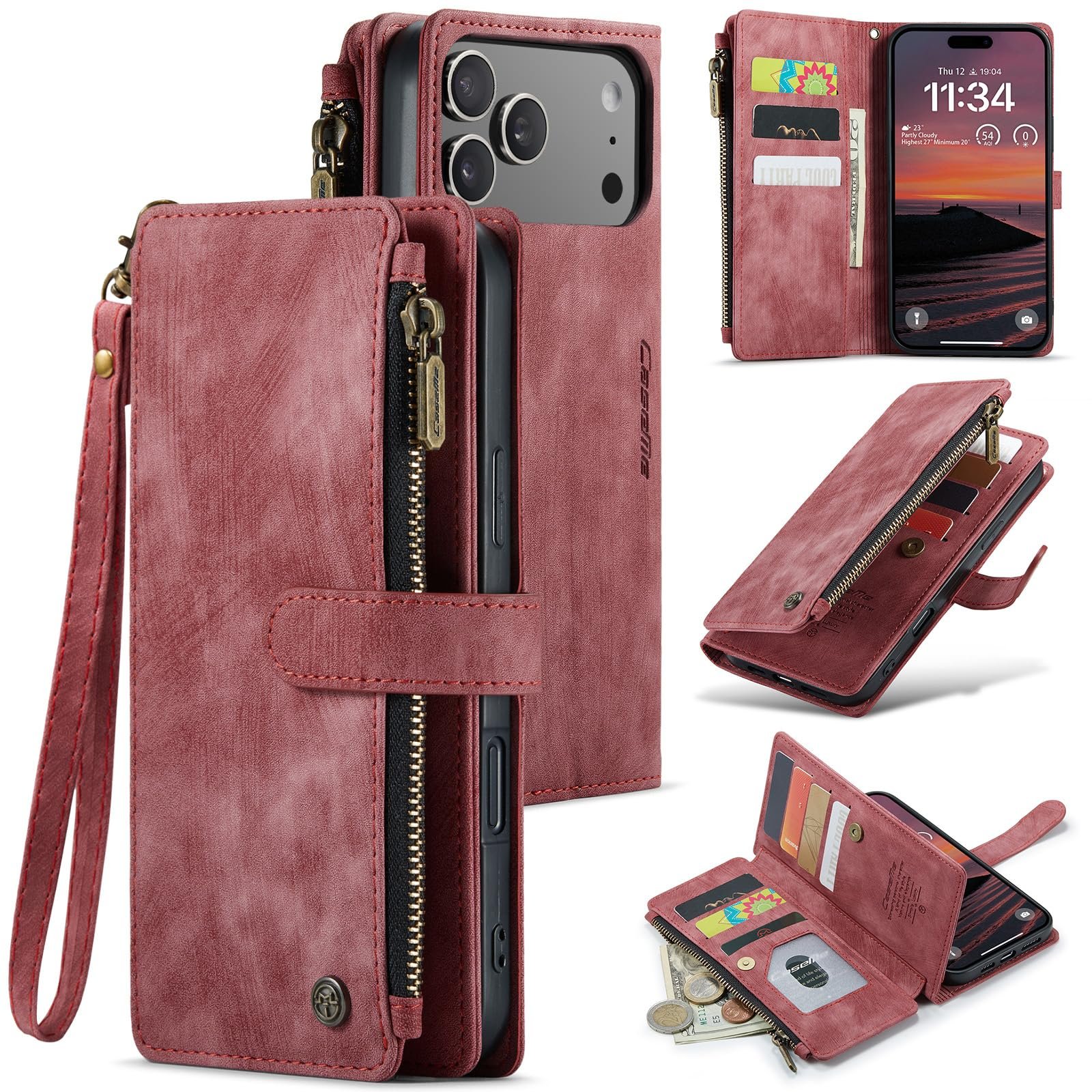 iPhone 18 Pro Max/iPhone 17 Pro Max · Elegant Red — product image 1