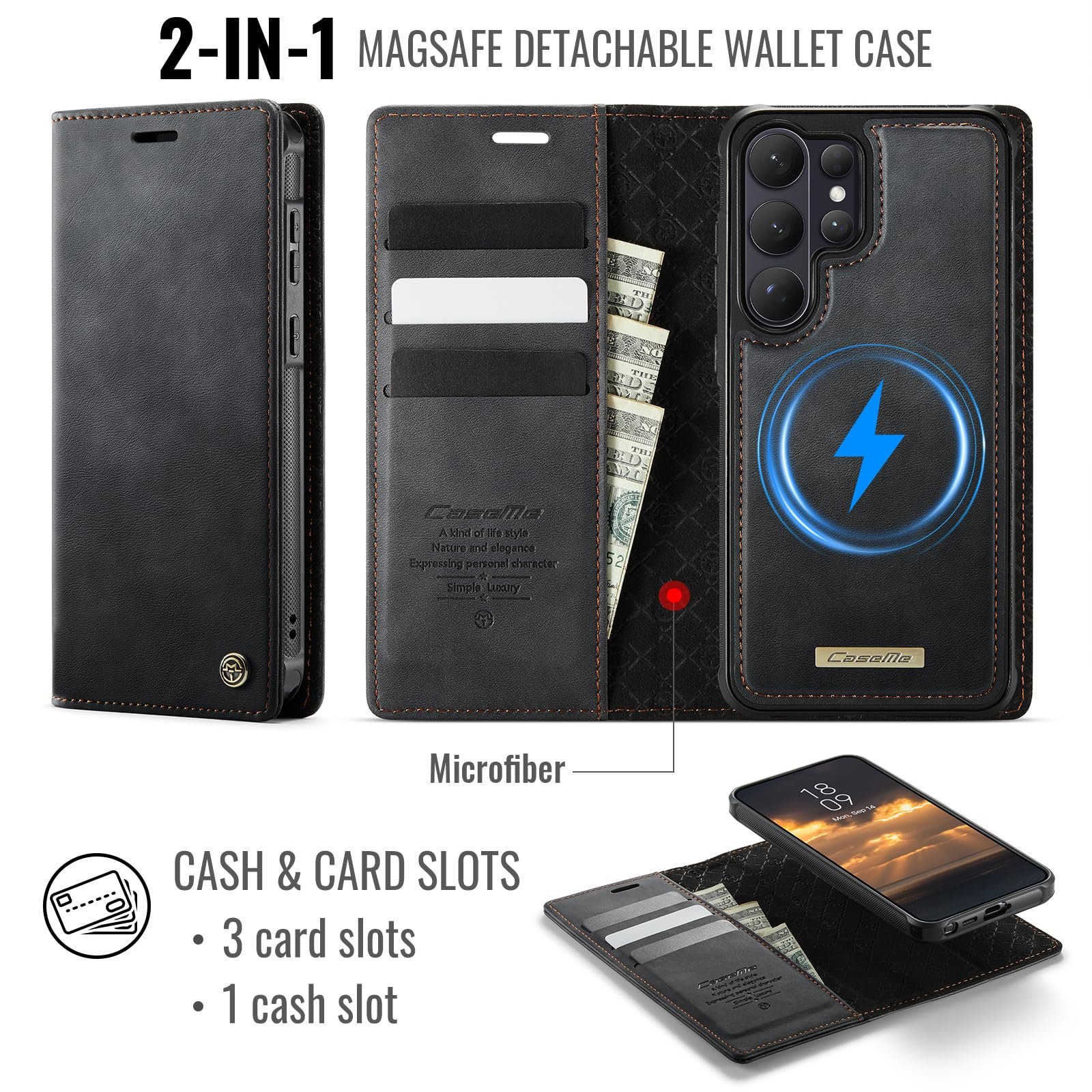 Samsung Galaxy S26 Ultra · Classic Black — product image 2