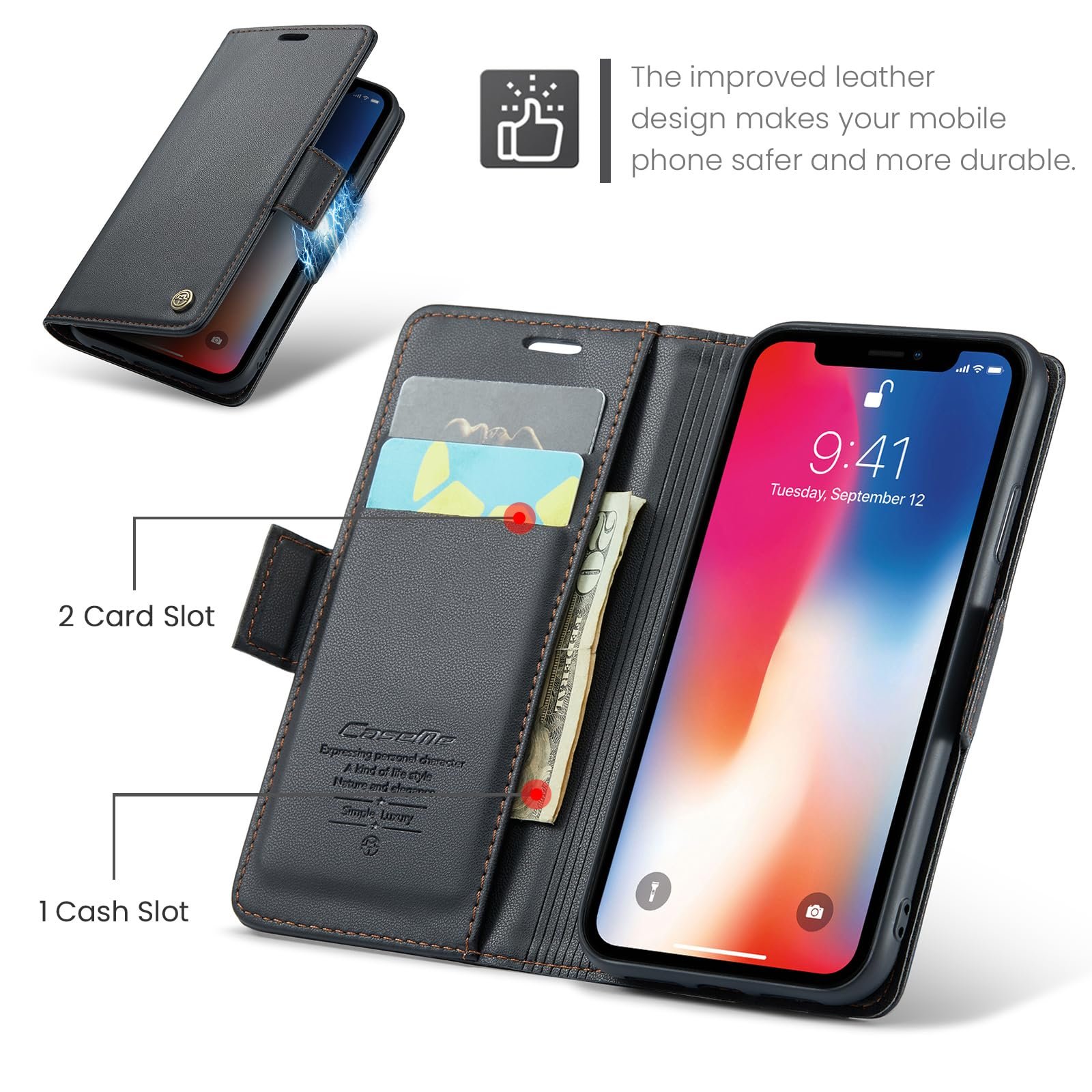 iPhone X/XS · Fashion Black — product image 2