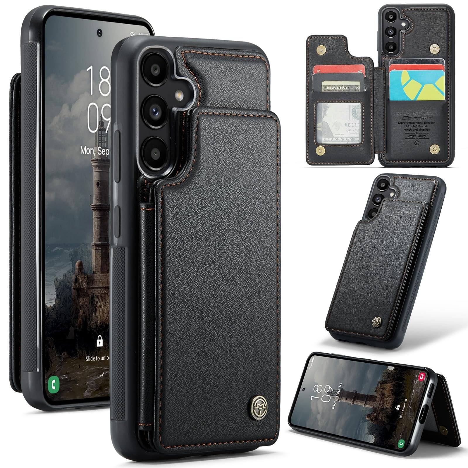 Samsung Galaxy A35 · Fashion Black — product image 1