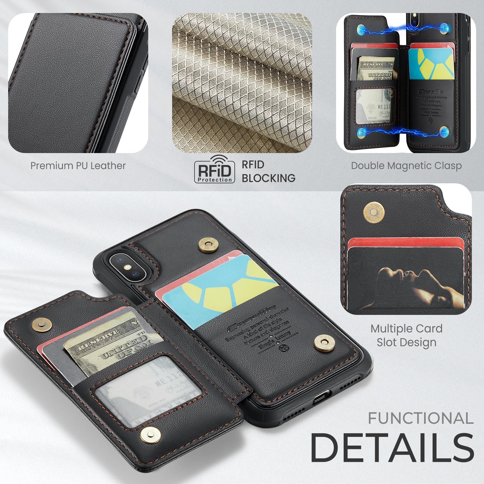 iPhone X/XS · Fashion Black — product image 3