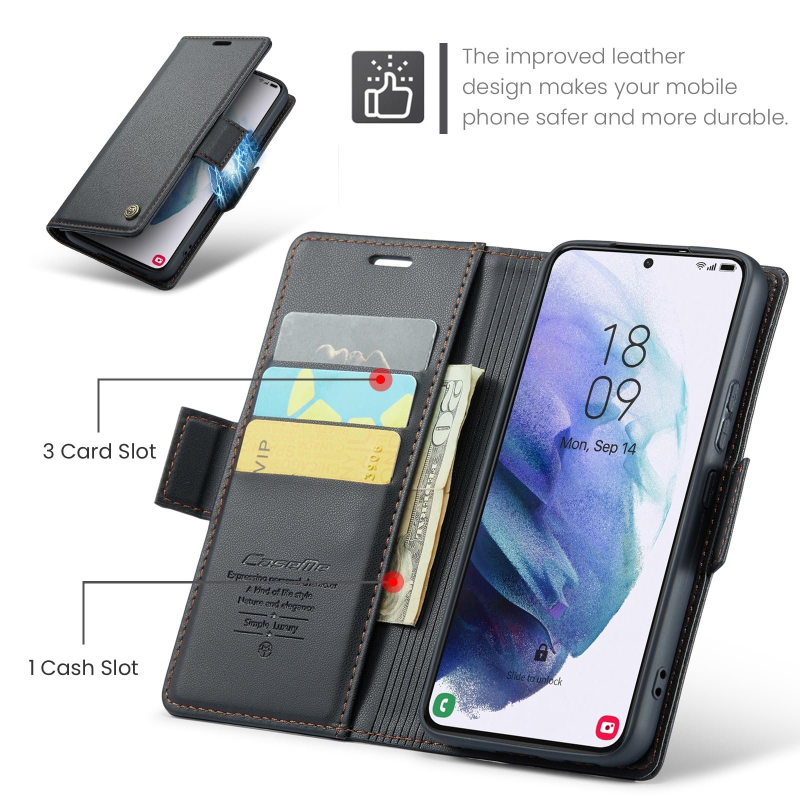 Samsung Galaxy S21 · Fashion Black — product image 2