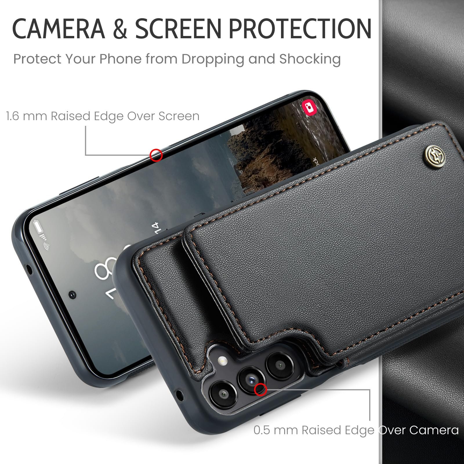 Samsung Galaxy A55 · Fashion Black — product image 6