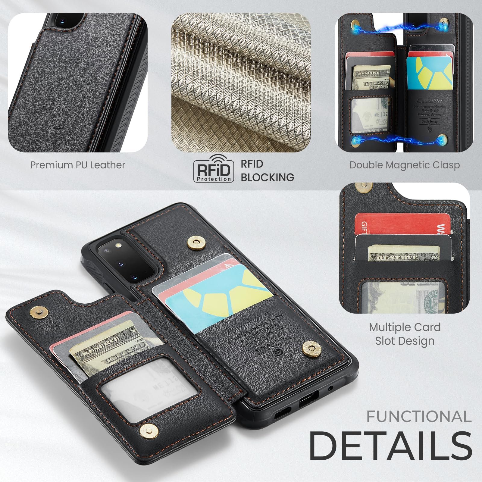Samsung Galaxy S20 fe · Fashion Black — product image 3