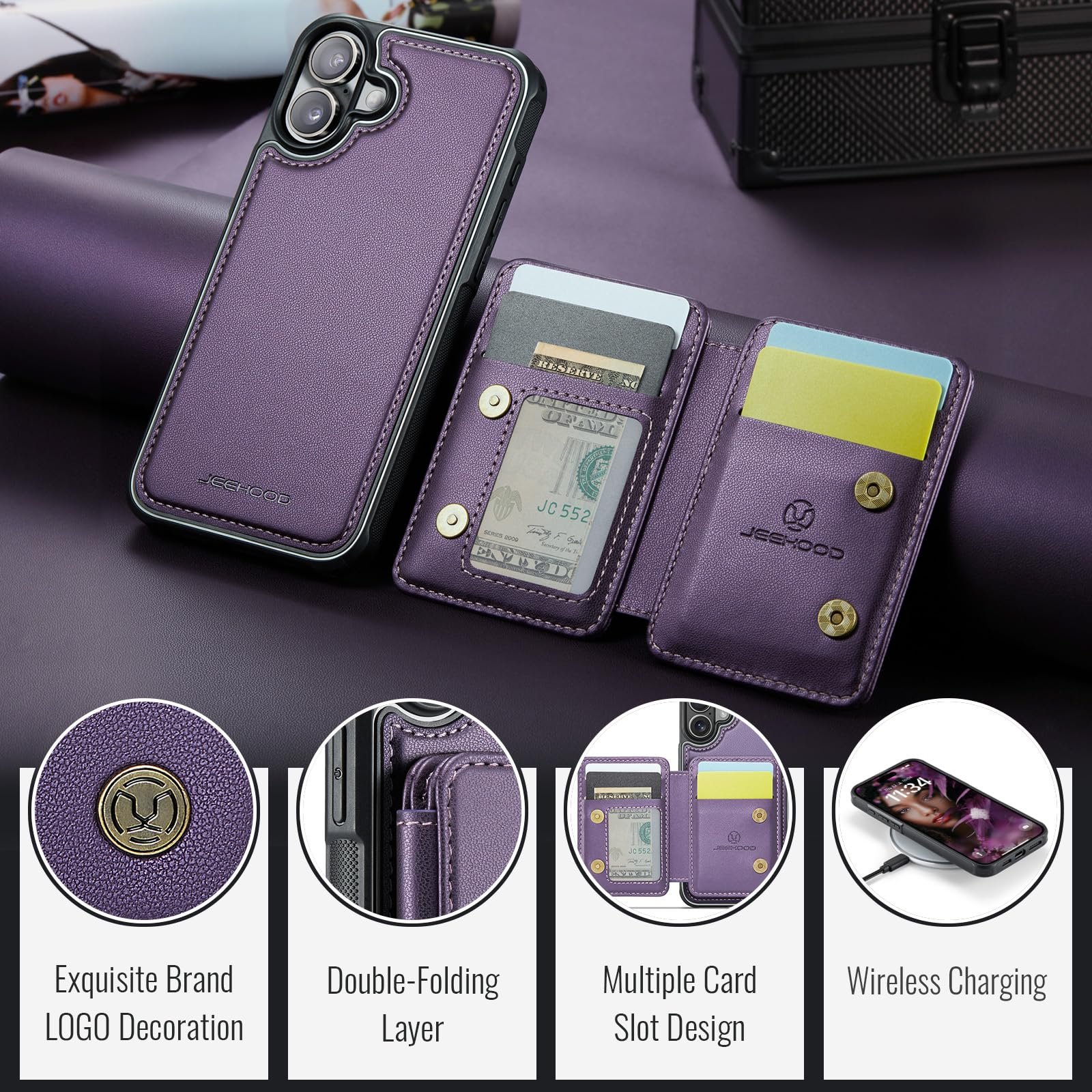 iPhone 16 Plus · Purple — product image 9