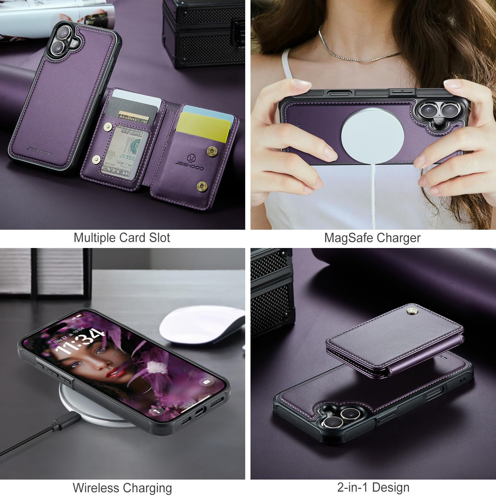 iPhone 16 Plus · Purple — product image 7