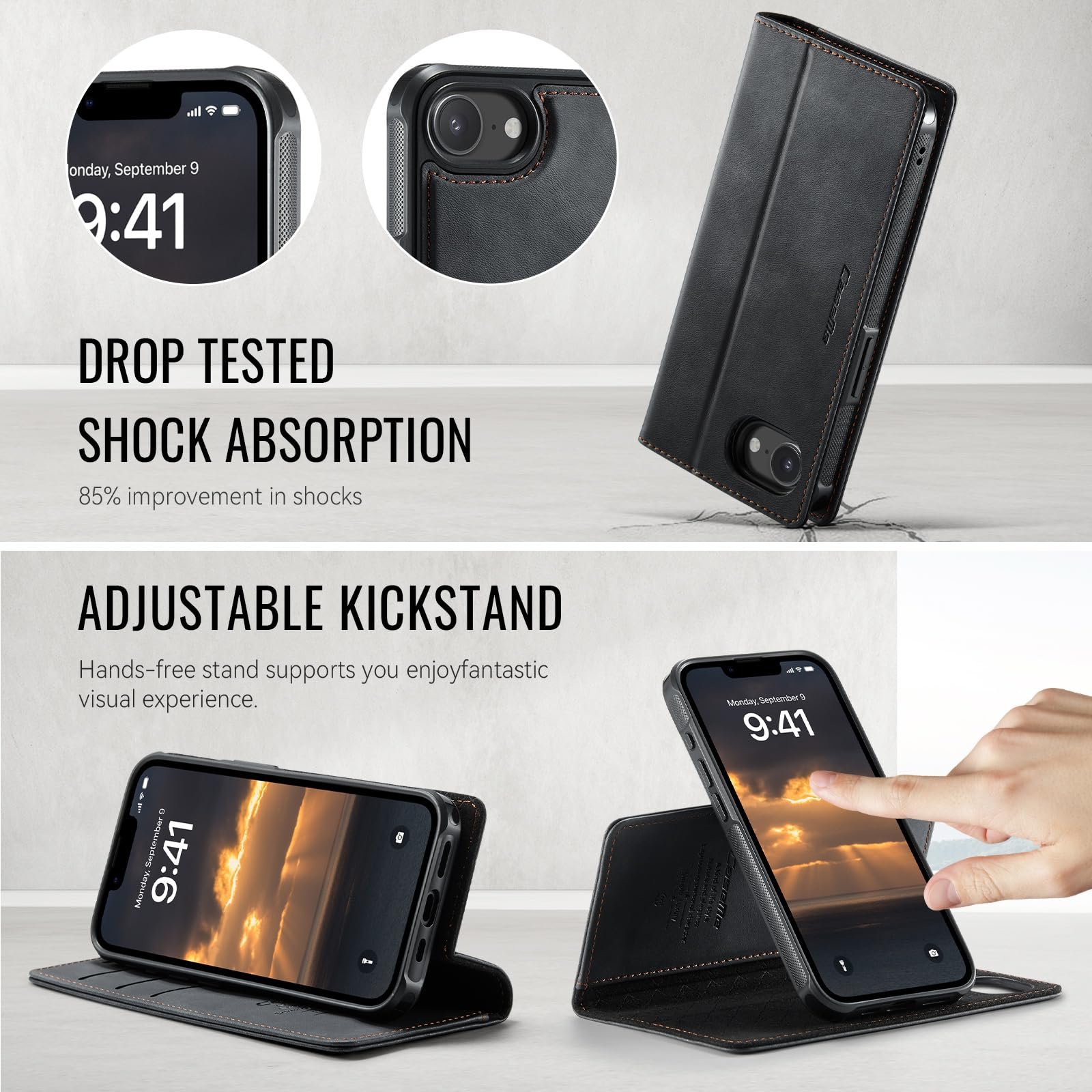 iPhone 17e / iPhone 16e · Classic Black — product image 4