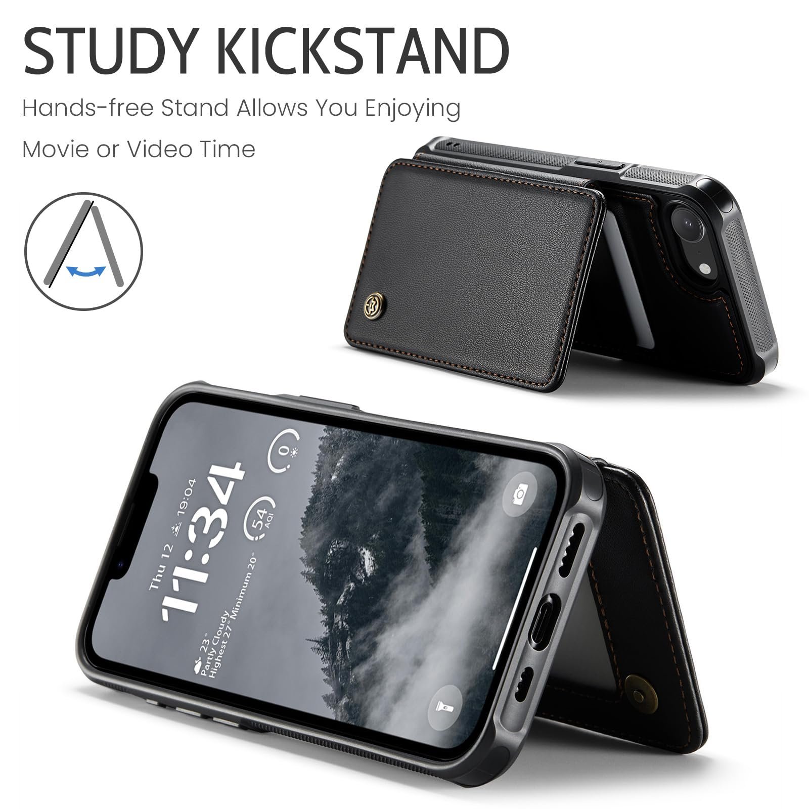 iPhone 17e / iPhone 16e · Fashion Black — product image 3