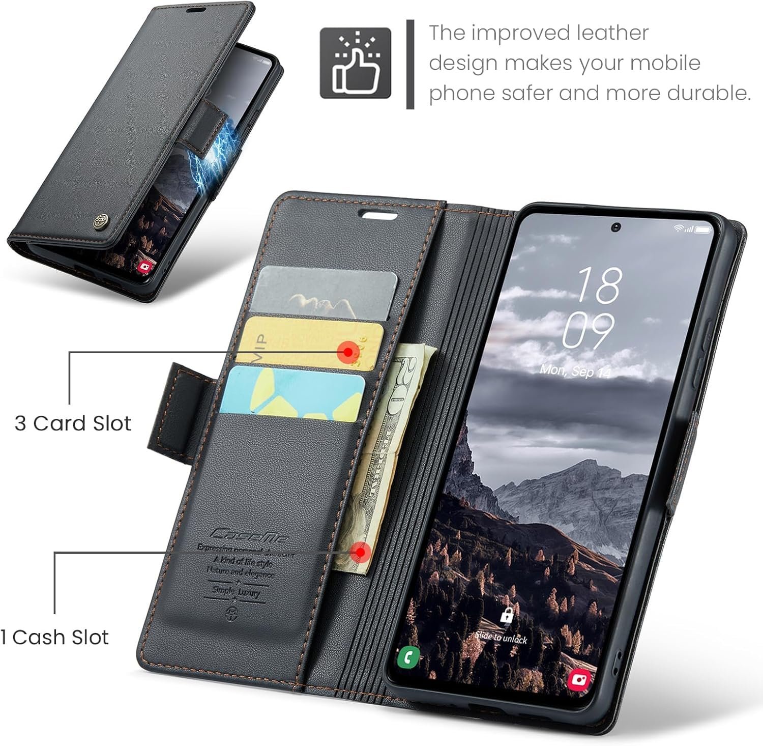 Samsung Galaxy S25 · Fashion Black — product image 2