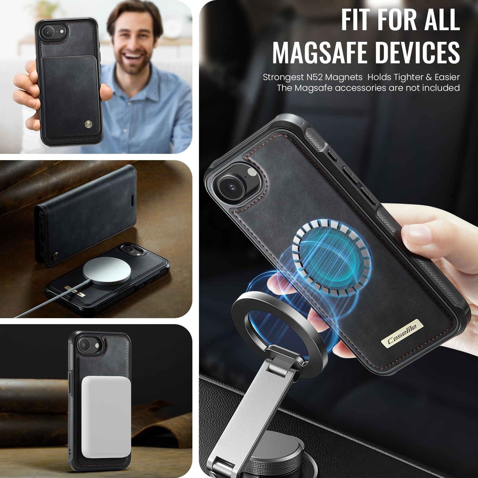 iPhone 17e / iPhone 16e · Classic Black — product image 3