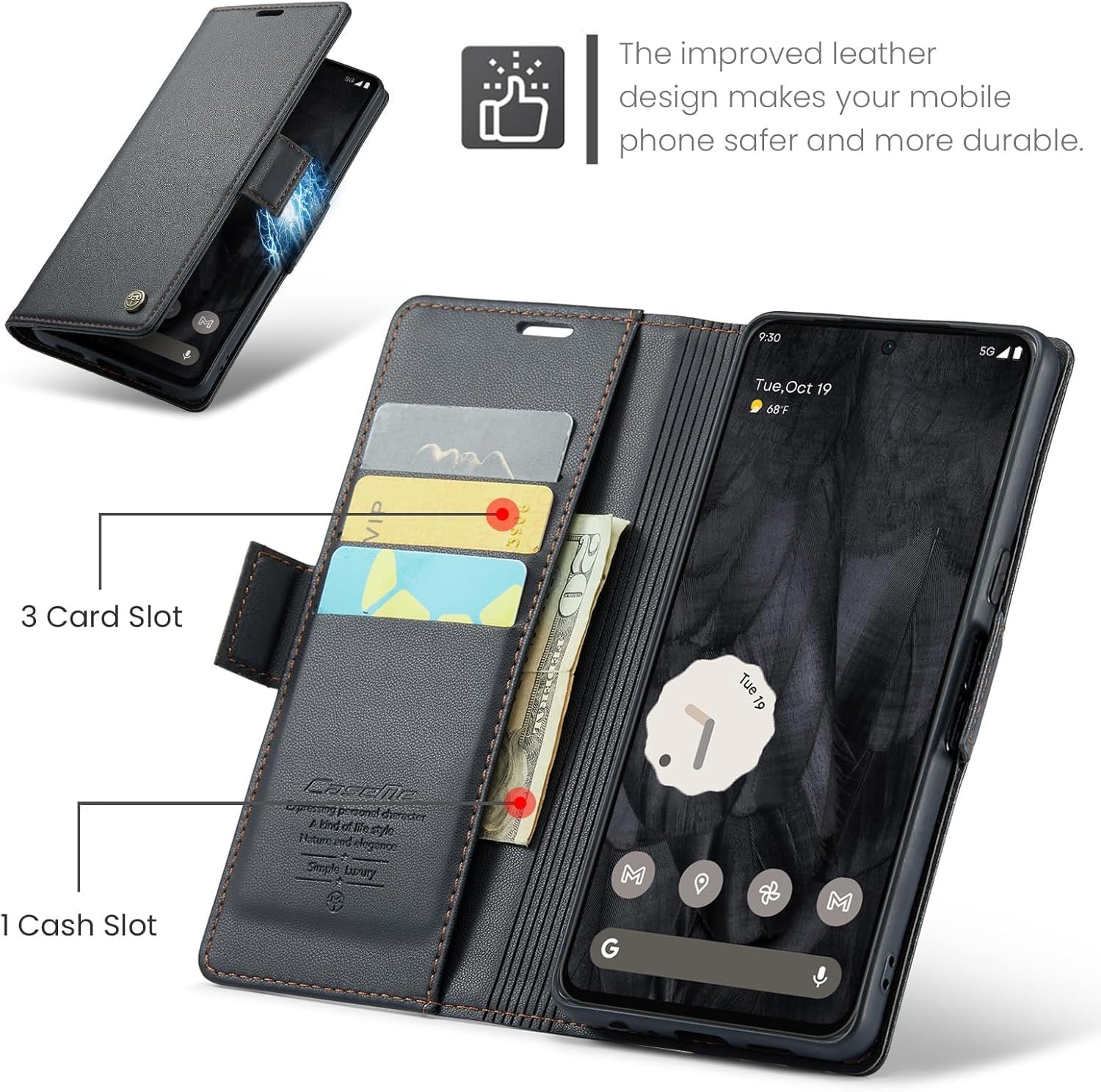 Google Pixel 11/11 Pro · Fashion Black — product image 2
