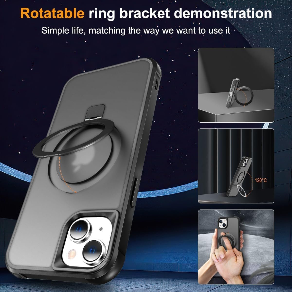 iPhone 15 Plus · Black — product image 2