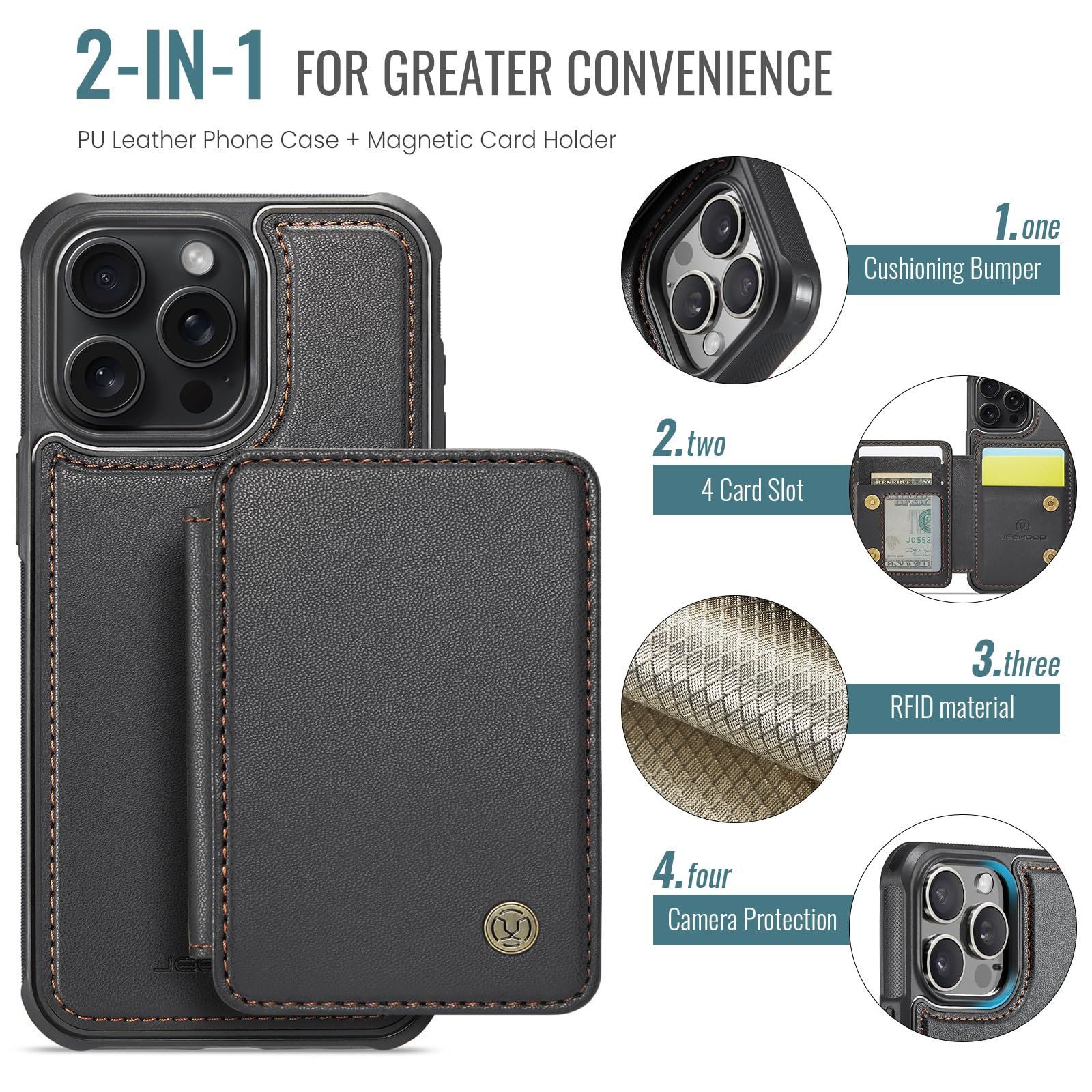 iPhone 15 Pro · Black — product image 2
