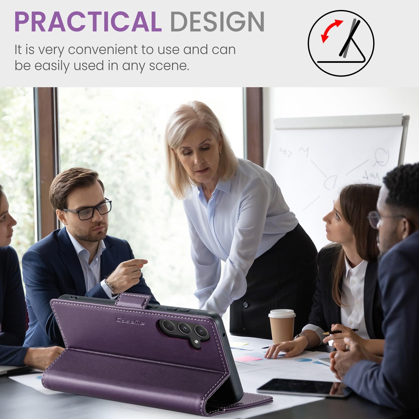 Samsung Galaxy A35 · Fashion Purple — product image 3
