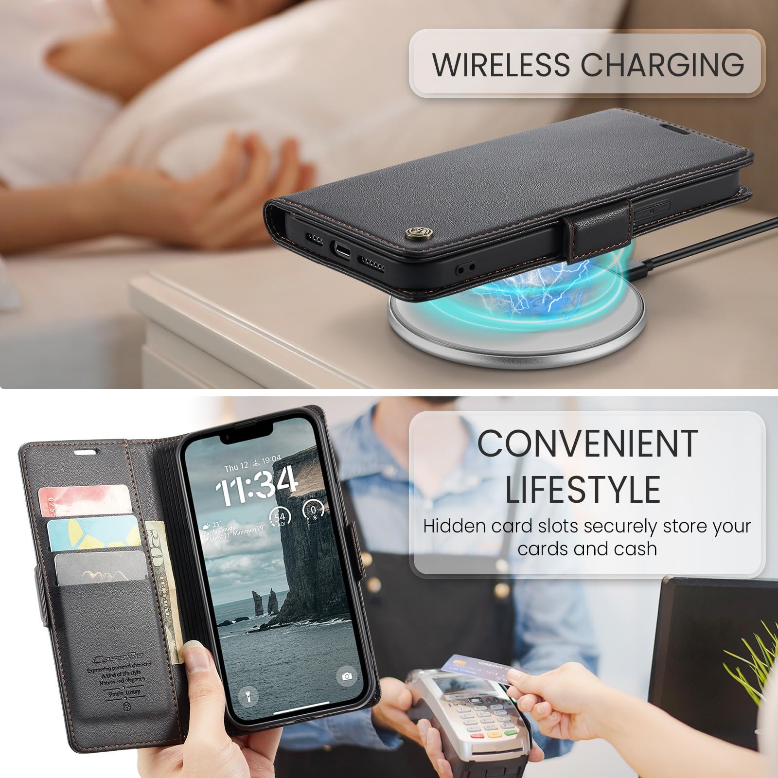 iPhone 17e / iPhone 16e · Fashion Black — product image 5