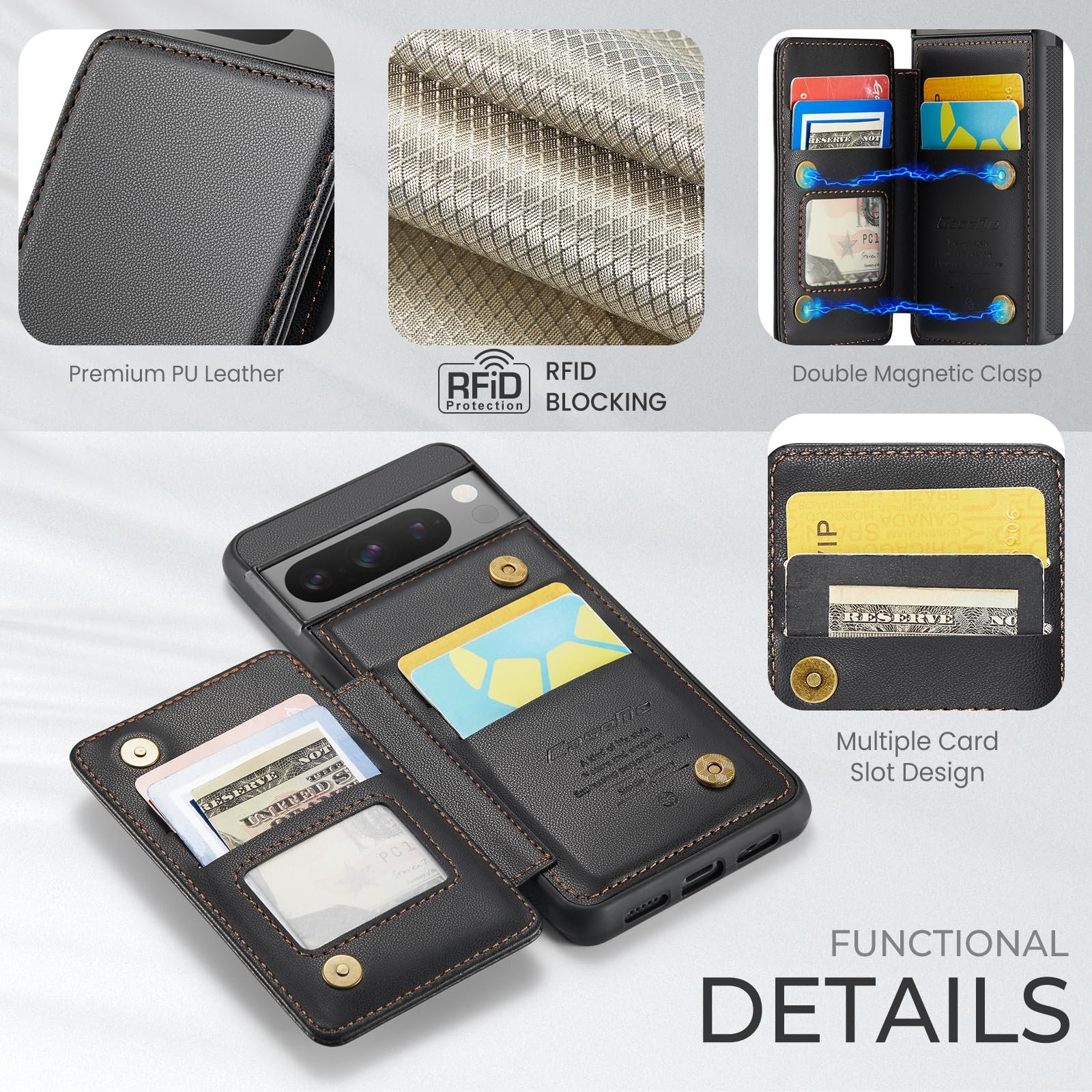 Pixel 8 Pro · Fashion Black — product image 3