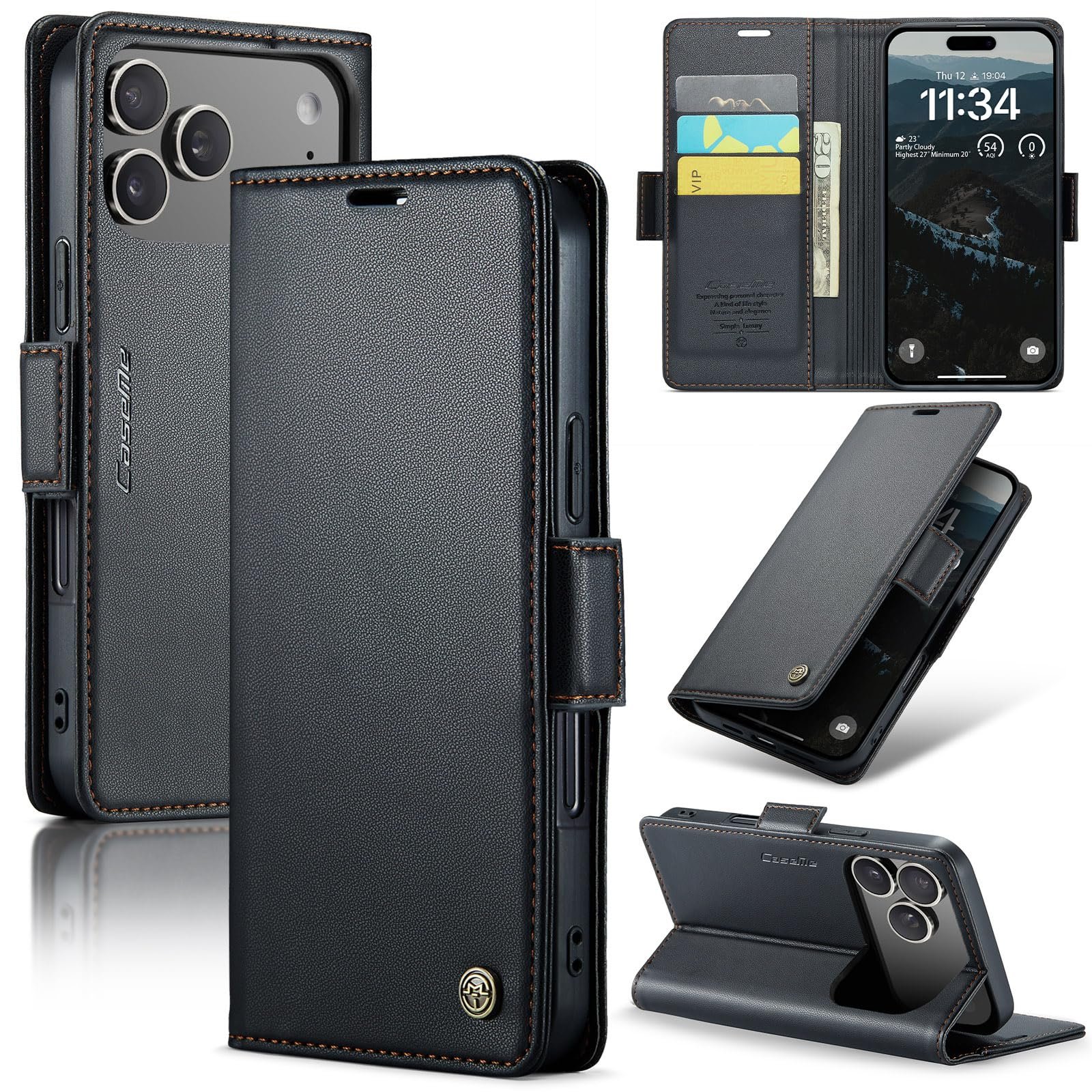 iPhone 18 Pro/iPhone 17 Pro · Fashion Black — product image 1