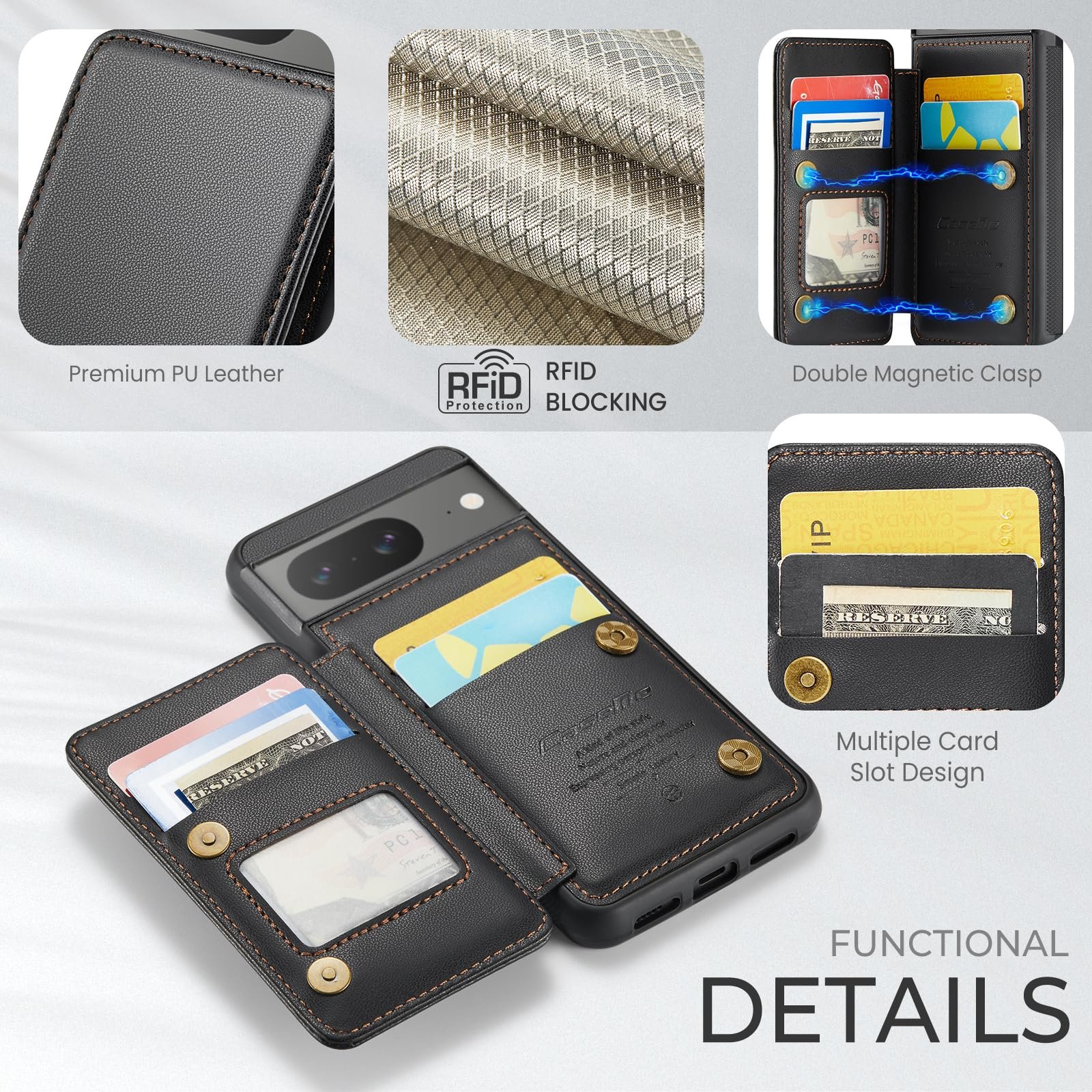 Pixel 8 · Fashion Black — product image 3