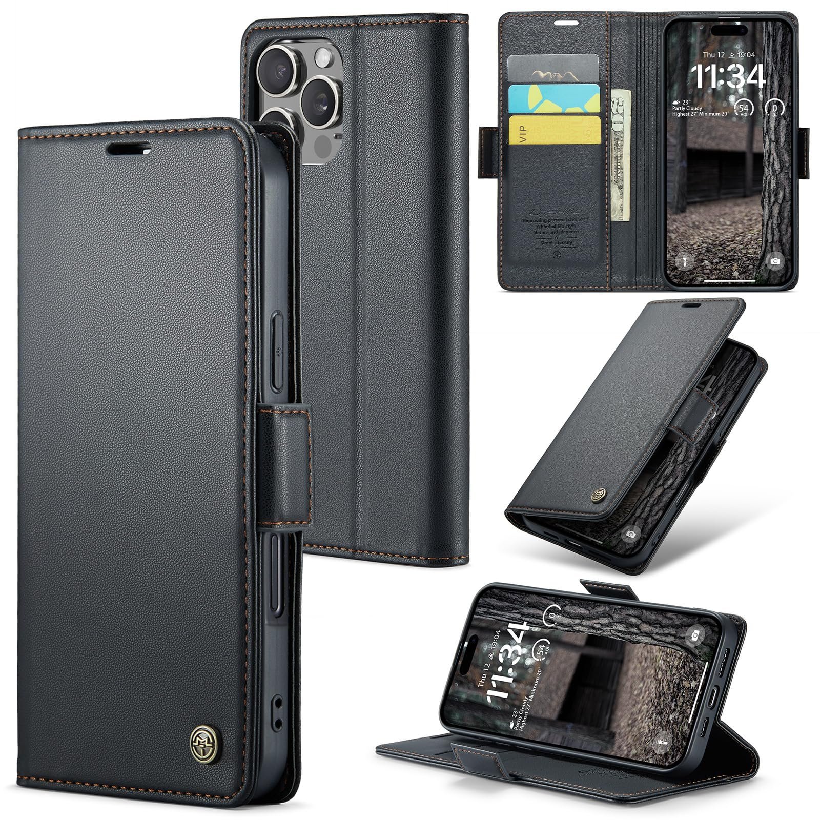 iPhone 16 Pro · Fashion Black — product image 1