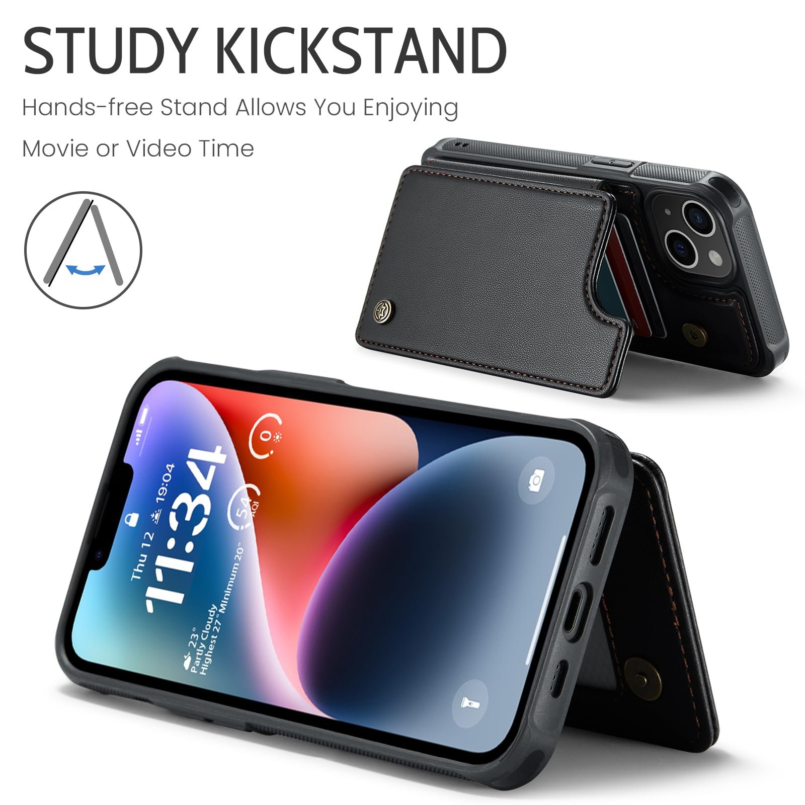 iPhone 15 Plus · Fashion Black — product image 4