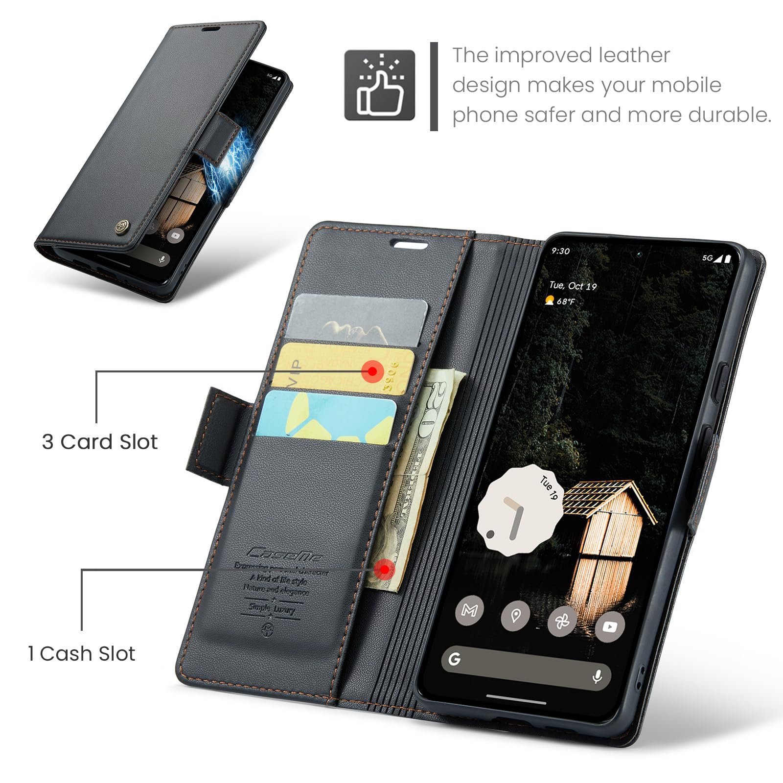 Pixel 9 Pro XL · Fashion Black — product image 2