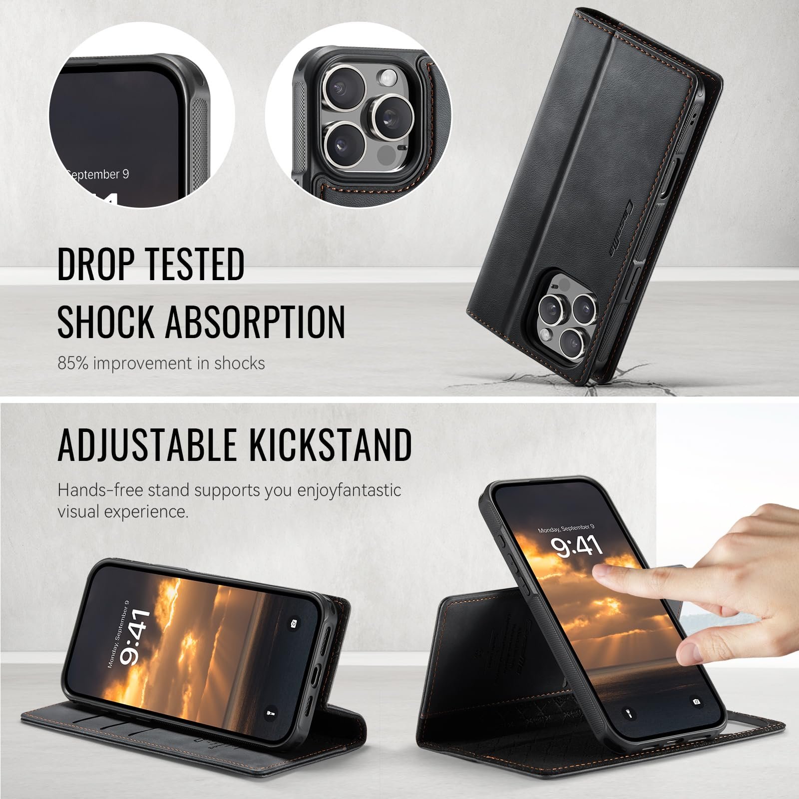 iPhone 16 Pro · Classic Black — product image 4