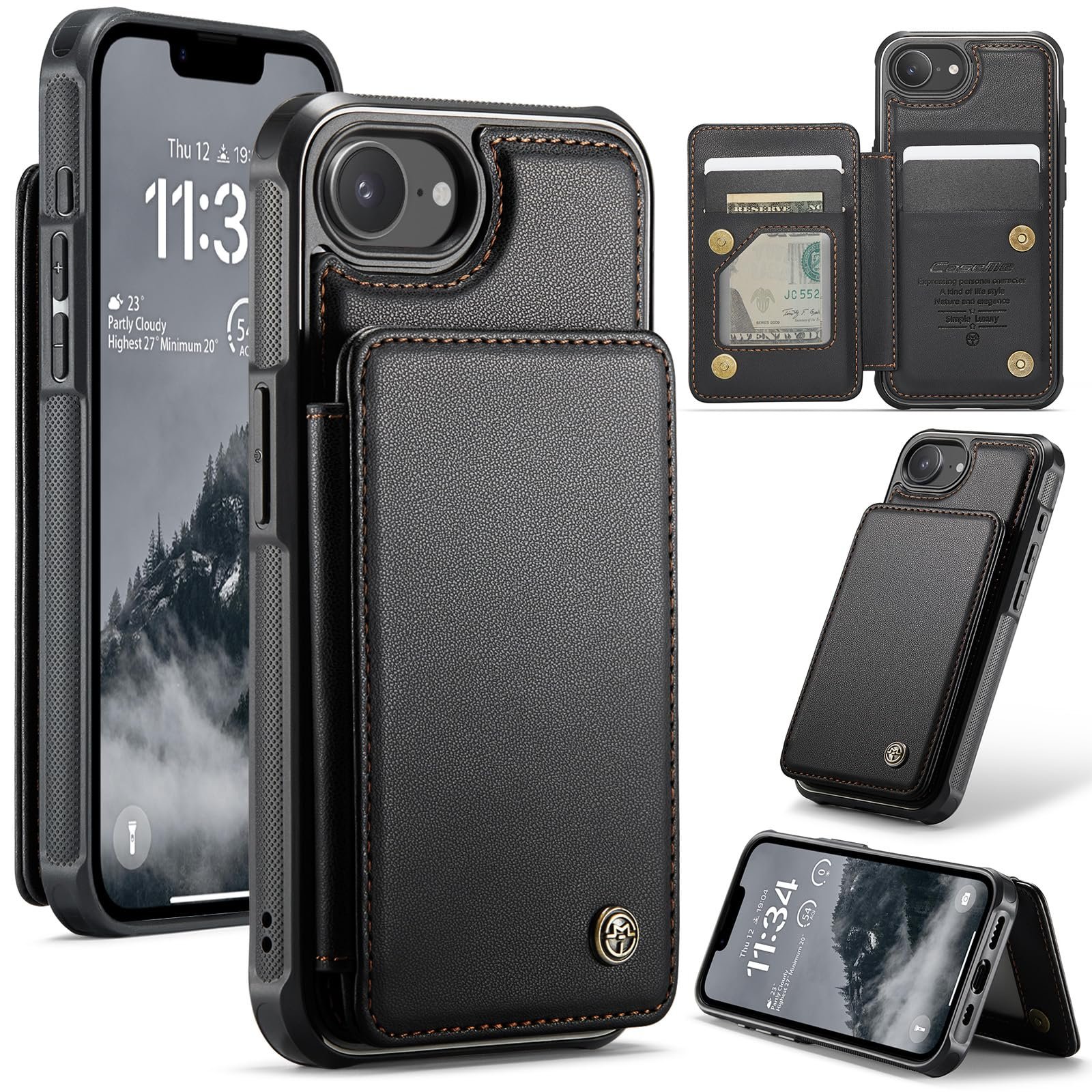 iPhone 17e / iPhone 16e · Fashion Black — product image 1