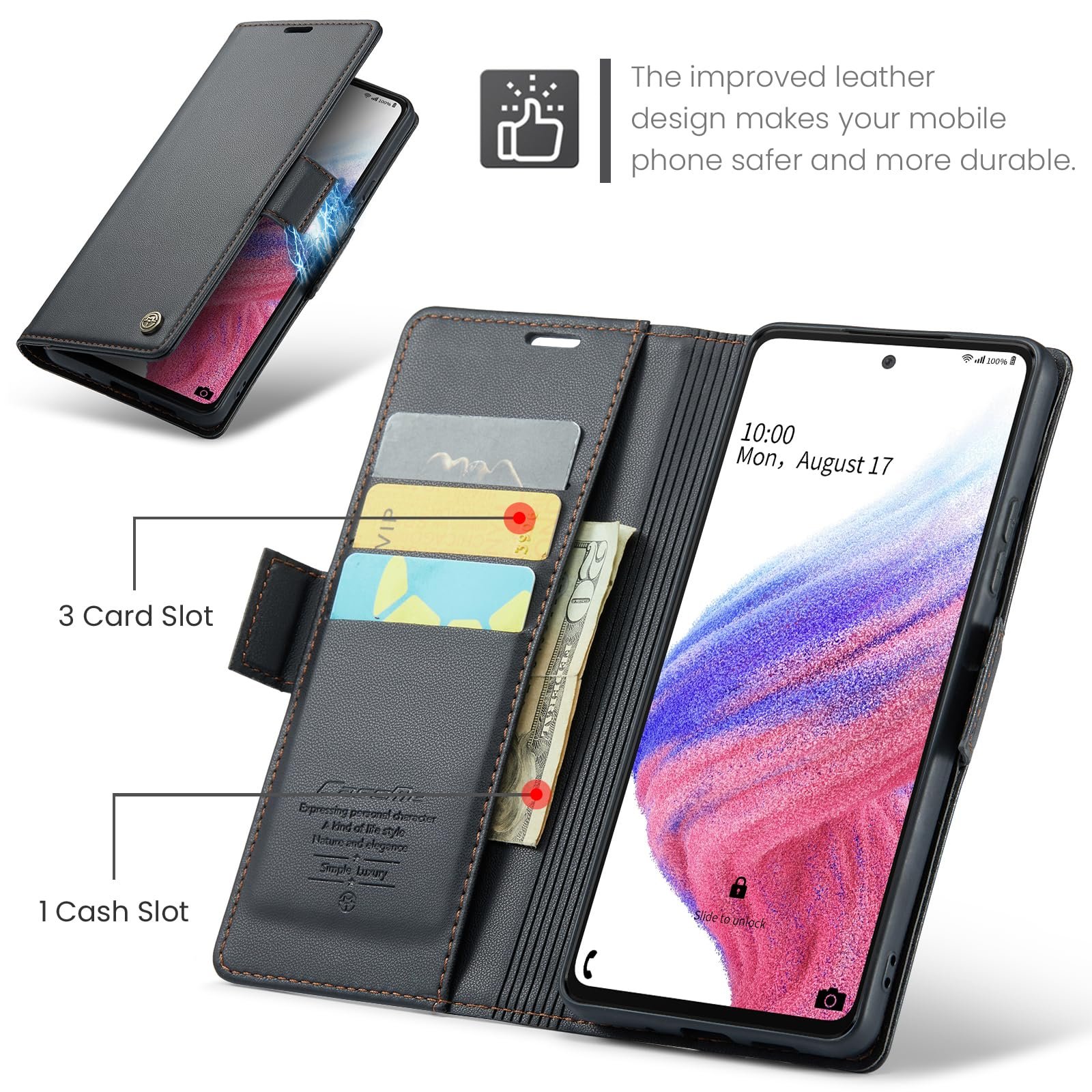 Samsung Galaxy A53 5G · Fashion Black — product image 2