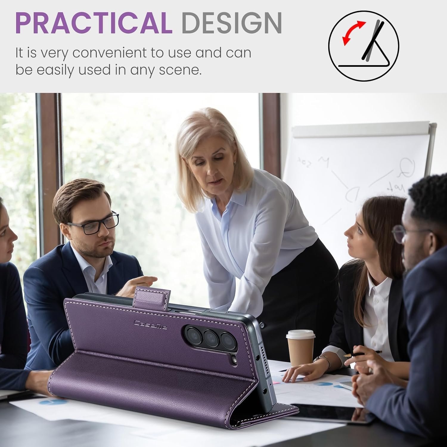 Samsung Galaxy Z Fold 7 · Fashion Purple — product image 3